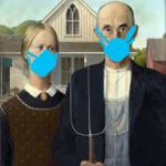American gothic | image tagged in american gothic | made w/ Imgflip meme maker