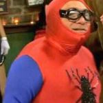 Danny Devito dressed as Spider-man | SPIDER-MAN'S HOMEMADE OUTFIT IN SPIDER-MAN :HOMECOMING : | image tagged in danny devito dressed as spider-man | made w/ Imgflip meme maker