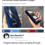 Ryan Reynolds cellphone meme