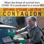 Contagion Coronavirus Threat meme