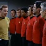 Captain Kirk and red shirts