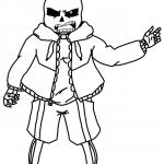 sans battle irl meme