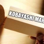 Kobayashi Maru | KOBAYASHI MARU | image tagged in kobayashi maru,star trek,trek | made w/ Imgflip meme maker