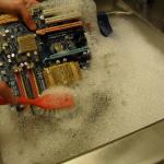 Cleaning Motherboard