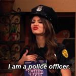 I am a police officer.