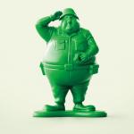 Fat Green Army Man