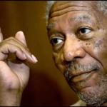 Morgan Freeman Pointing Up