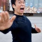 Angry Asian | SOCIAL DISTANCING STEP BACK FOOL | image tagged in memes,angry asian | made w/ Imgflip meme maker