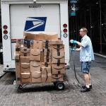 postal package delivery meme