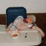 toddler food coma