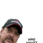 Just visiting your timeline | WHO WANTS SOME METH? | image tagged in joe exotic,meth | made w/ Imgflip meme maker