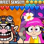 WARIO WARE INC WITH HI HI PUFFY AMI YUMI! | MAKES PERFECT SENSE!!! 😆😆😆😆😆😎🤘🏻🤘🏻; ❤️❤️❤️❤️❤️💙💙💙💙💙💙💜💜💜💜 | image tagged in wario ware inc with hi hi puffy ami yumi | made w/ Imgflip meme maker