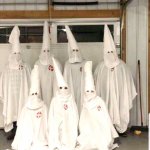 KKK Practices Social Distancing
