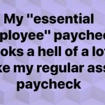 American Psycho Essential Paycheck Same As Regular Paycheck