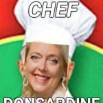 Chef boyardee  | CHEF; DONSARDINE | image tagged in chef boyardee | made w/ Imgflip meme maker