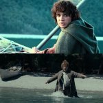 Frodo alone Sam