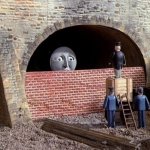 Thomas tank engine bricked up