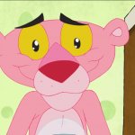 Cute Face Pink Panther