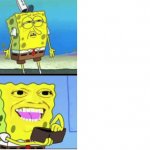 Spongebob money meme