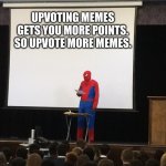 spiderman presentation meme generator