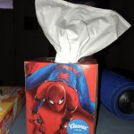 Spiderman Tissue meme