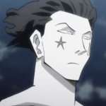 Hisoka’s surprised face