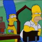 Homer eavesdropping