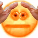 Cursed Grabbing Emoji meme