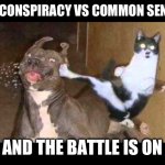 Kapowie | 5G CONSPIRACY VS COMMON SENSE; AND THE BATTLE IS ON | image tagged in kapowie | made w/ Imgflip meme maker