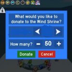 Wind shrine donate meme