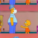 Simpsons claps for doctors medics nurses