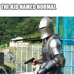 Parry This | SOMEONE:SAYS PARRYNORMAL INSTEAD OF PARANORMAL; THE KID NAMED NORMAL | image tagged in parry this | made w/ Imgflip meme maker
