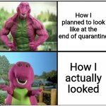 Ripped Barney Meme Generator - Imgflip