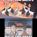 Stella from Balto 3 | STELLA FROM BALTO 3; WTF IS THIS CRAP? | image tagged in case closed 'the reaction you get when you',balto,balto 3 | made w/ Imgflip meme maker