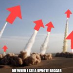 Downvote missles