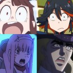 Anime Shocked meme