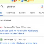 Shopping for children