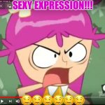 AMI AND FACE OF SEXY ANGER!!!! | SEXY EXPRESSION!!! 🤤🤤🤤🤤🤤🤤 | image tagged in ami and face of sexy anger | made w/ Imgflip meme maker