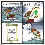Scroll of truth blank | YES FINALLY; I HOPE I GOT SOME UPVOTES; ME CHECKING MY MEME AFTER 2 HOURS; F**K; 1 UPVOTE 
5 DOWNVOTES | image tagged in scroll of truth blank | made w/ Imgflip meme maker