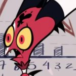 every straight guy in a nutshell | WHEN THAT ONE HOT GIRL WALKS IN; LIKE | image tagged in blitzo wtf,helluva boss,vivziepop,shadowbonnie | made w/ Imgflip meme maker