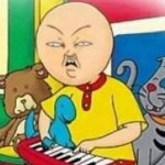 Angry Caillou meme
