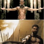 Xerxes and sparta king