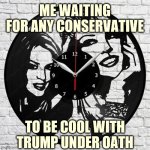 Kylie Clock -- Trump under oath meme