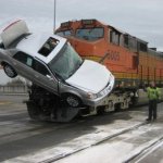 Train collision