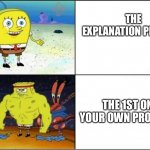 Weak vs Strong Spongebob Meme Generator - Imgflip