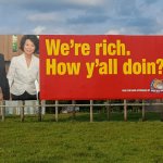 Billboard outside Berea, Kentucky McConnell Chao