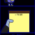 jevil's to-do list meme