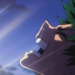 Deku screaming