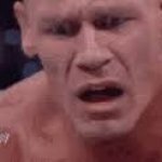 John Cena Sad / Confused meme