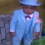baby with suit